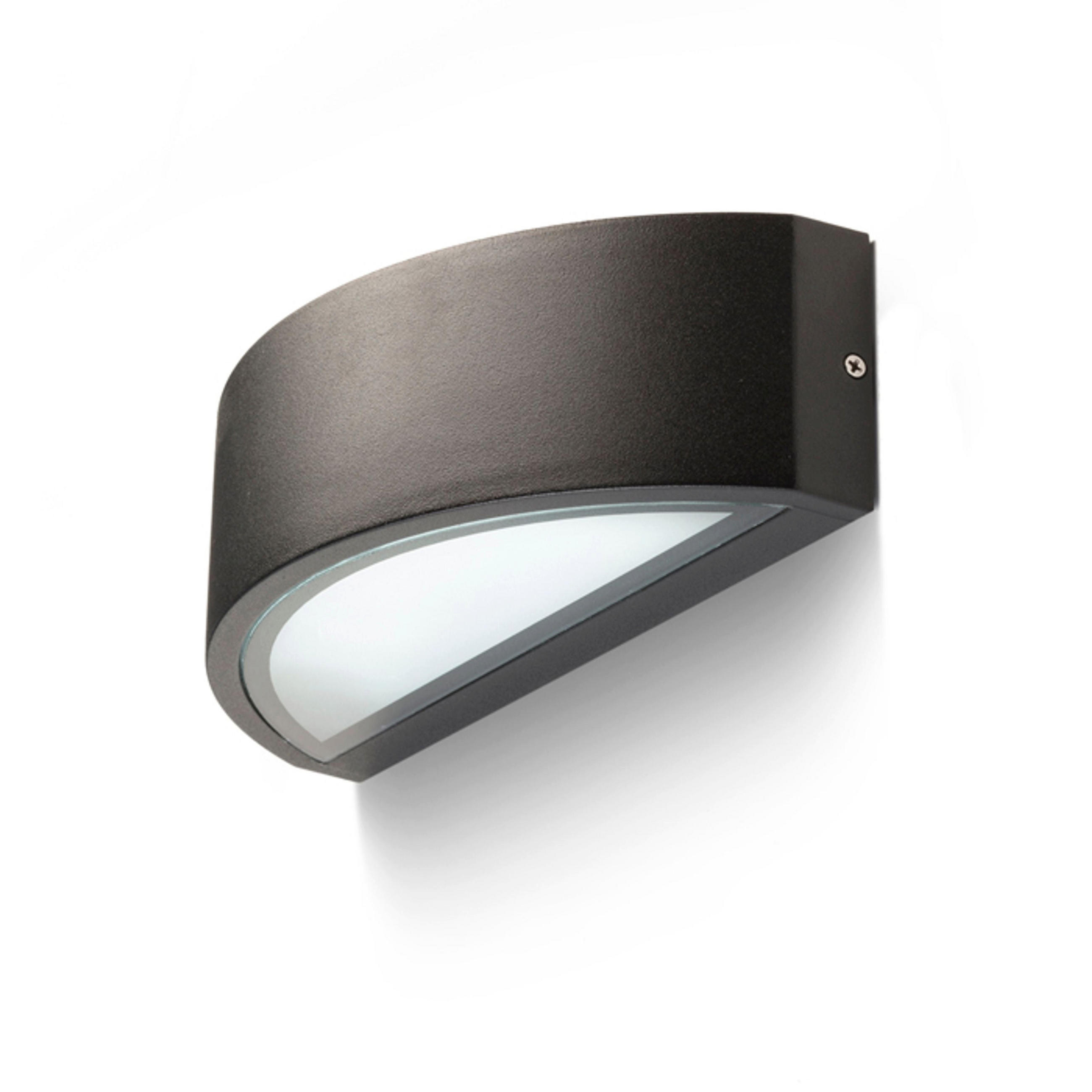 AUSSENLEUCHTE LESA Schwarz 26 W IP54 - Schwarz, Metall (106/26/77cm) - Rendl