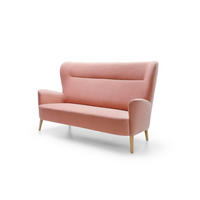 SOFA NEXT Rosa 189x93x110 cm - Pink, Textil (189/110/93cm) - FURNLUX