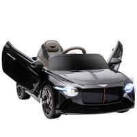 ELEKTRO-KINDERAUTO DE-13155 Flügeltüren Schwarz - Schwarz, Kunststoff (108/65/45cm) - ComfortXL