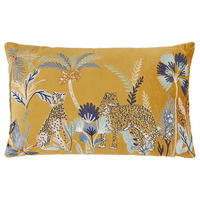 KISSEN Bohemian Gepard 50x30 cm - Gelb, Textil (50/30cm) - Butlers