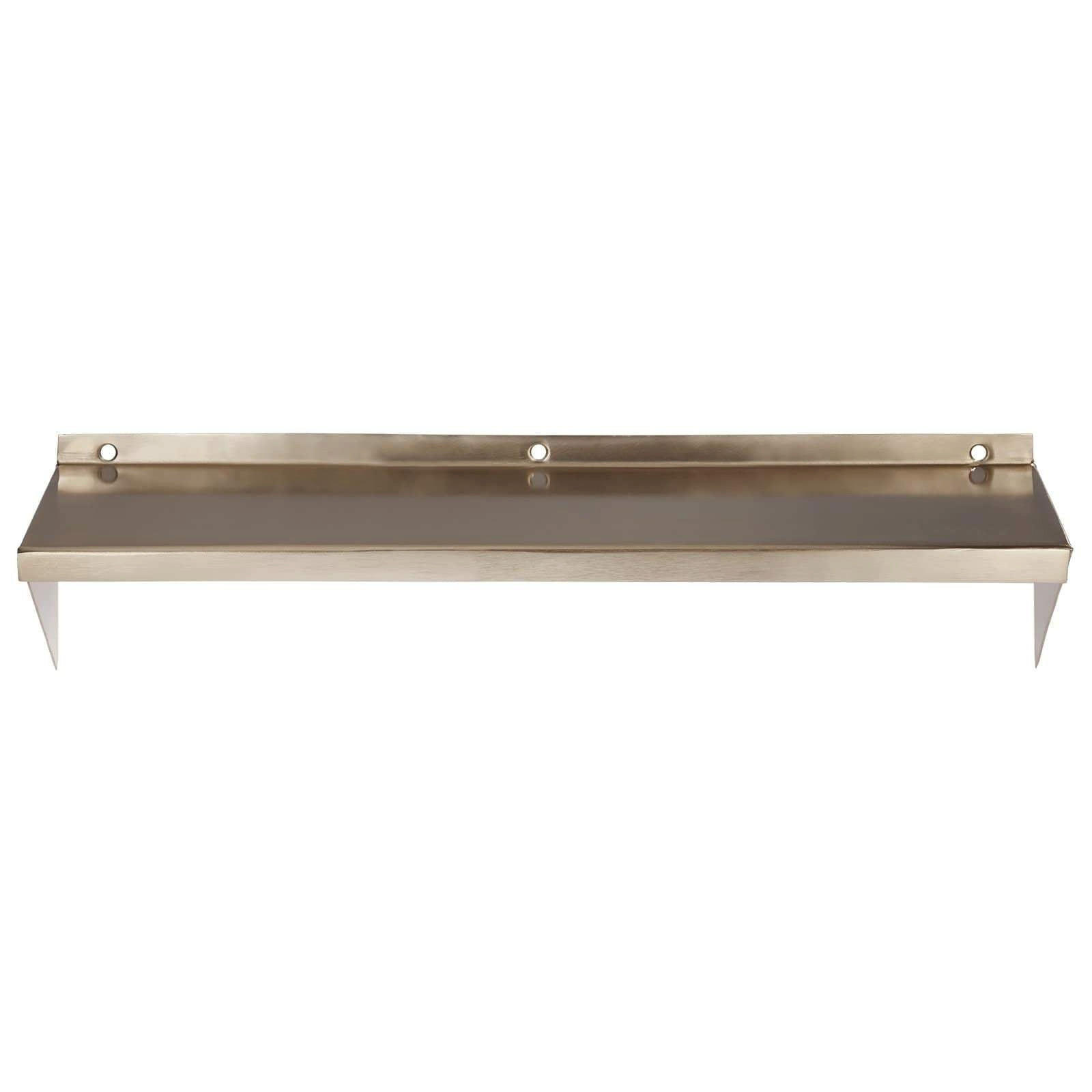 WANDREGAL Raf aus Eisen in Gold 44/11,5 cm - Goldfarben, Metall (12.5/11.5/44cm) - LaLe Living