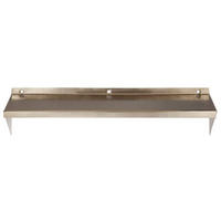 WANDREGAL Raf aus Eisen in Gold 44/11,5 cm - Goldfarben, Metall (12.5/11.5/44cm) - LaLe Living