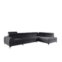 ECKSOFA Toronto Xl - Dunkelgrau, Holzwerkstoff/Textil (340/200cm) - Fun Möbel