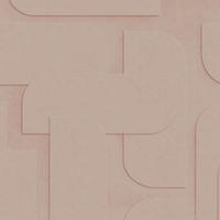 FOTOTAPETE 3D Muster 300 x 279 cm - Pink, Papier (300/279cm) - ESTAhome