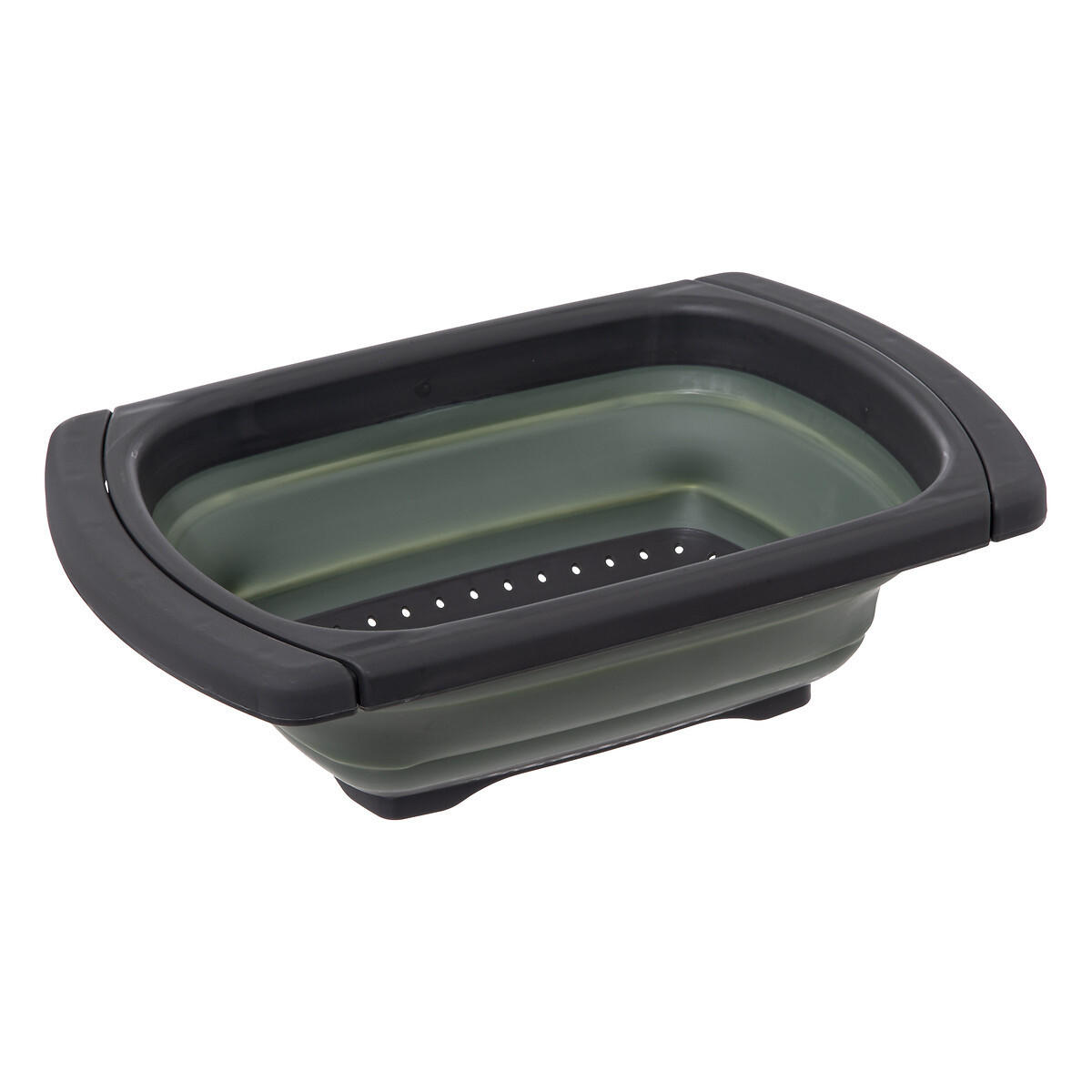 ABTROPFSIEB Faltbar 39/26,5/4,2 cm - Anthrazit, Kunststoff (39cm) - 5five Simply Smart