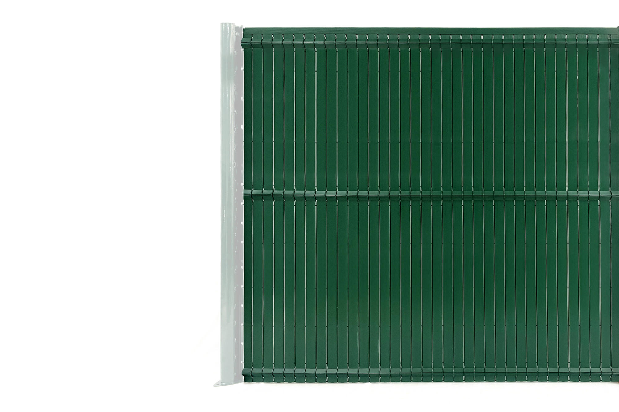 Casanoov Pvc-Sichtschutzlamellen-Steif-Set Grün 600x193 cm