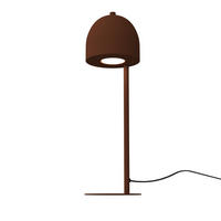 TISCHLEUCHTE - Dunkelbraun, Metall (12/12/40cm) - Lumicom