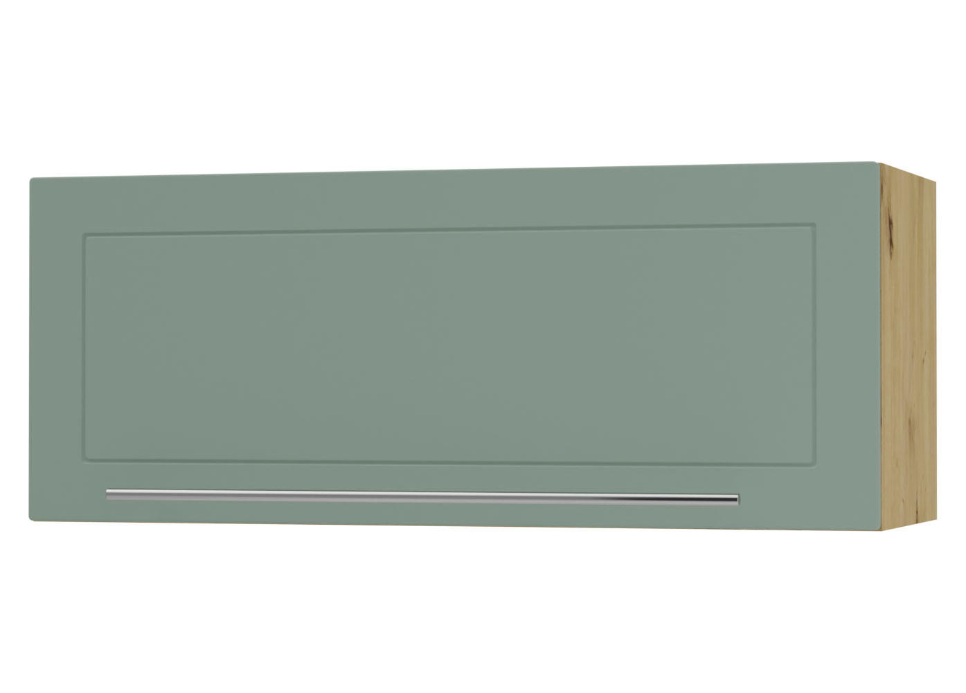 Feldmann-Wohnen Klapphängeschrank Mintgrün, Eiche Artisan 90x36x32.5 cm