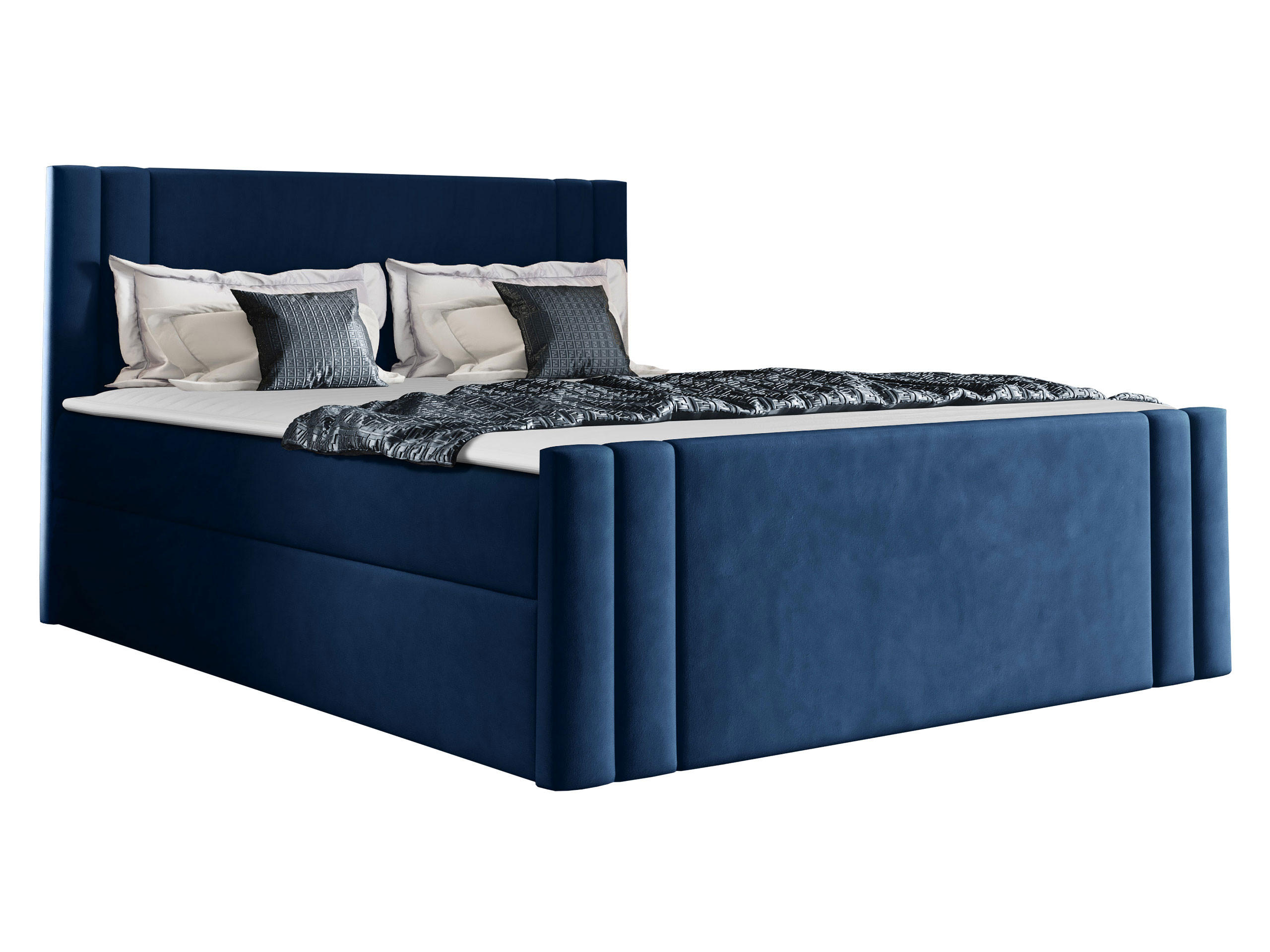 BOXBETT Carmen - Blau, Holz (120/200cm) - MIRJAN24