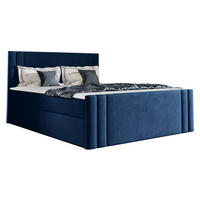BOXBETT Carmen - Blau, Holz (180/200cm) - MIRJAN24