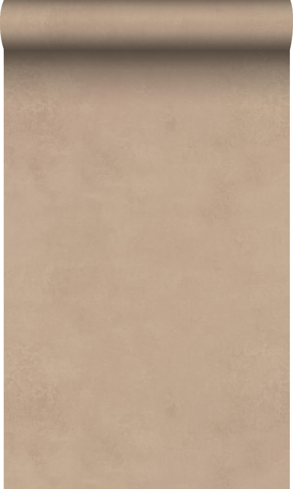 TAPETE Lehmputz 50 x 900 cm - Braun, Papier (50/900cm) - Origin Wallcoverings