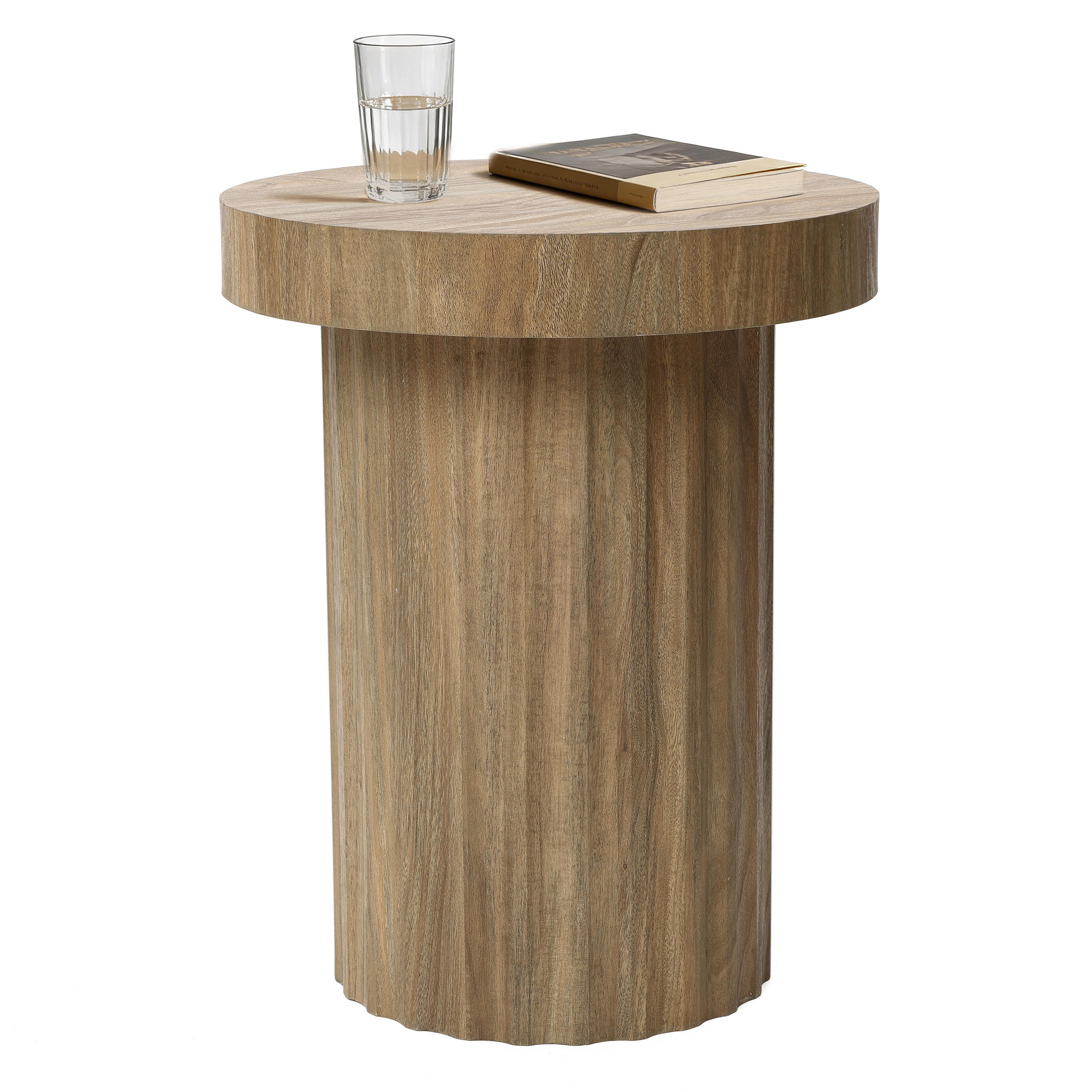 BEISTELLTISCH, Ø40 cm X H50 cm - Naturfarben, Holz (40/40/50cm)