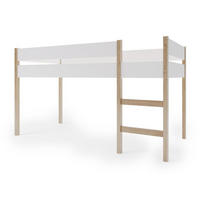 HOCHBETT GROTT Weiß 99x208x120 cm - Weiß, Holz - FURNLUX