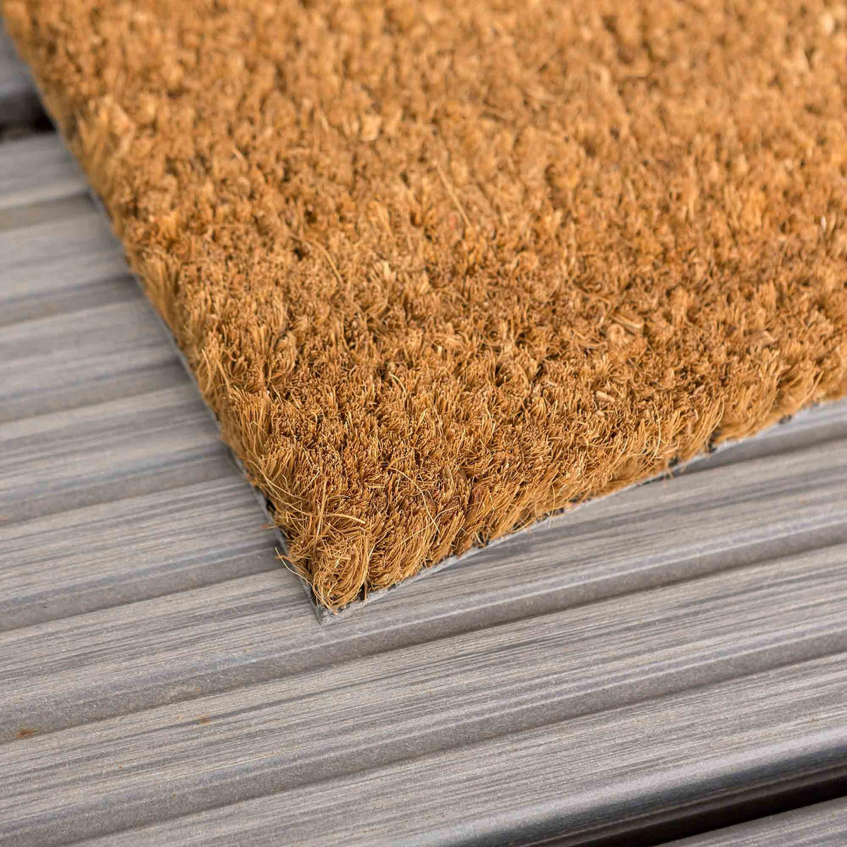 FUSSMATTE KOKOSVELOURS - Naturfarben, Textil (40/60cm) - Astra