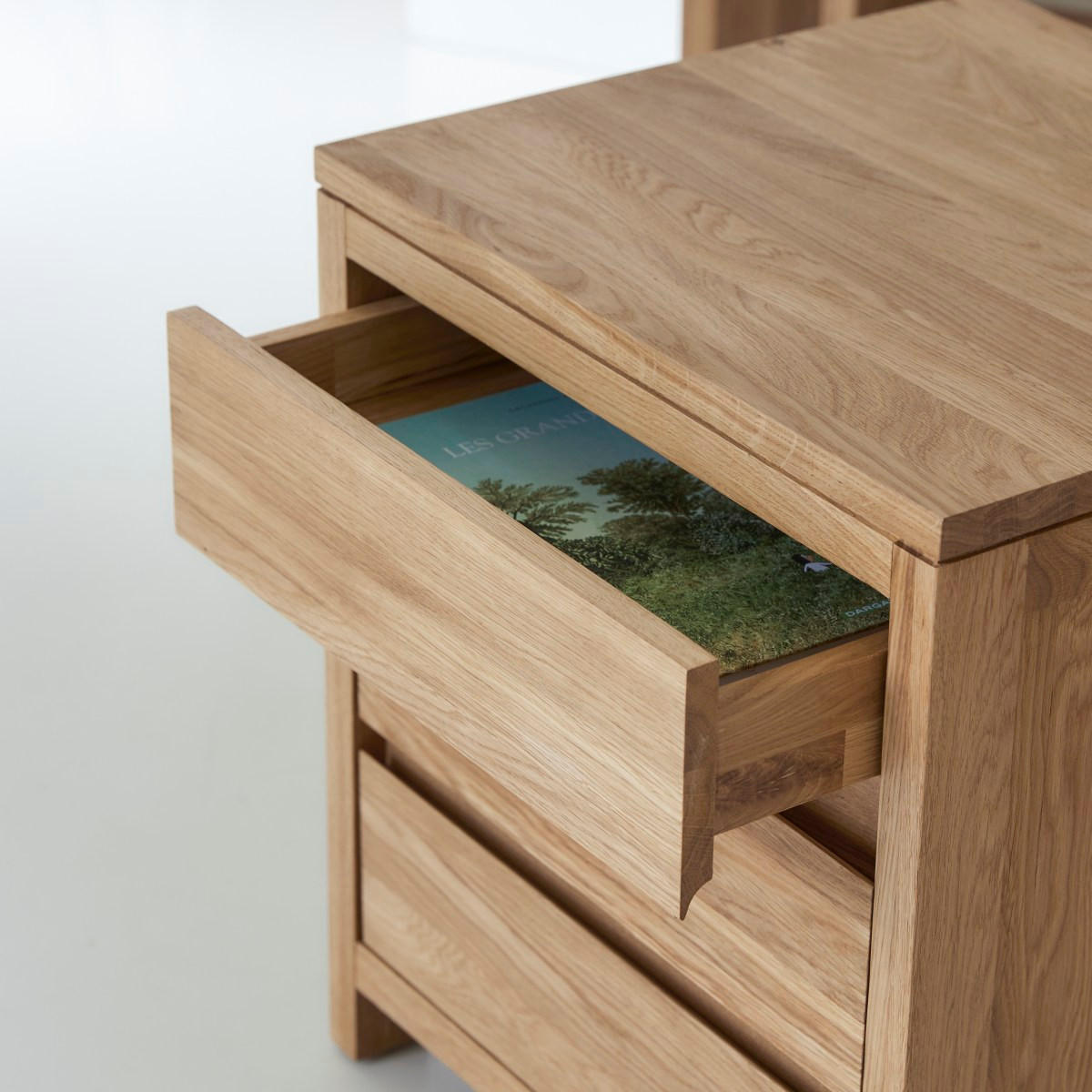 KINDER-TRUHE Eden Natur aus Eiche - Naturfarben, Holz (160/74/60cm) - Tikamoon