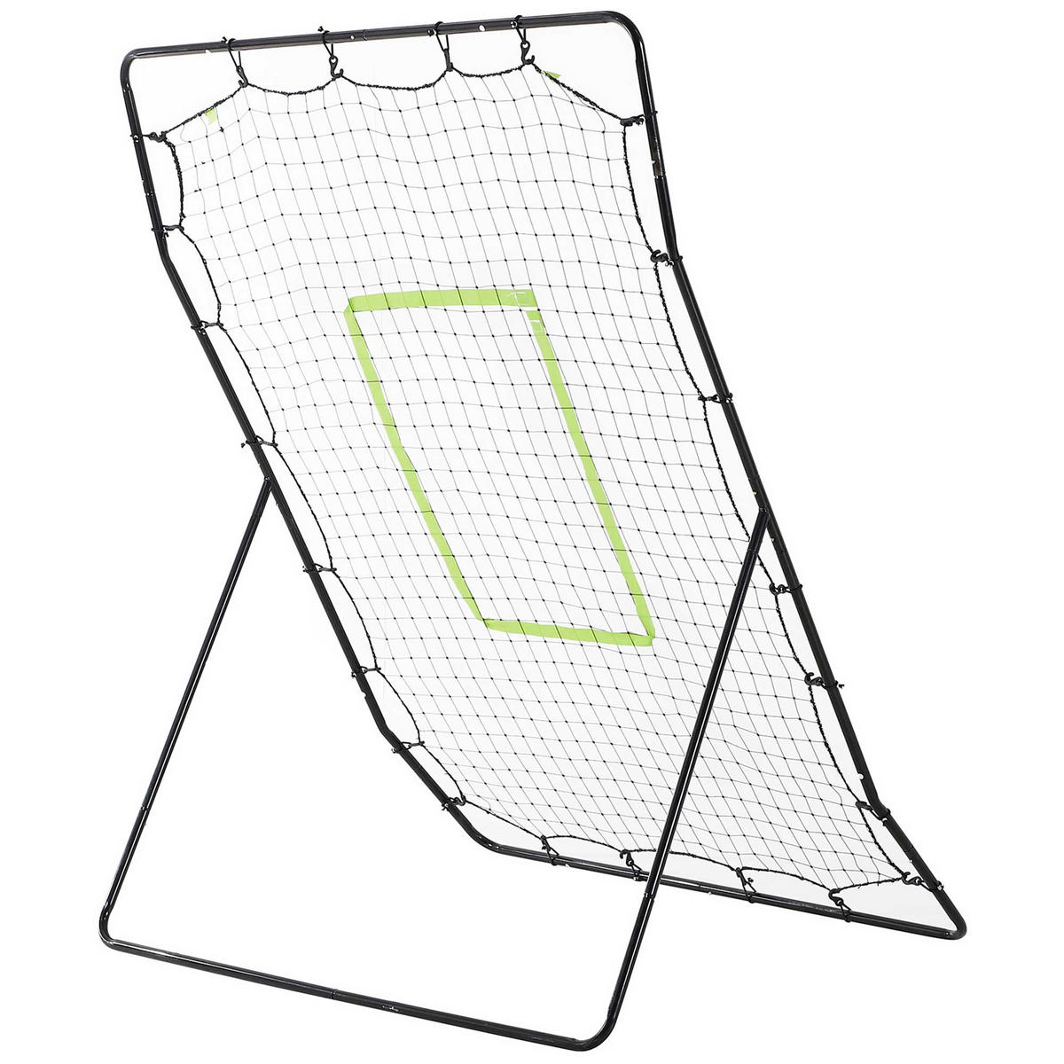 BASEBALL Rebounder - Schwarz, Kunststoff (90/123cm) - HOMCOM