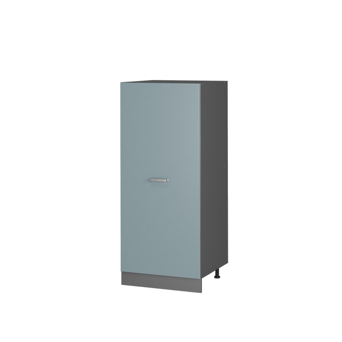 HOCHSCHRANK R-Line Blau-Grau 60 cm - Anthrazit/Blaugrau, Holzwerkstoff (60/143/57cm) - Vicco