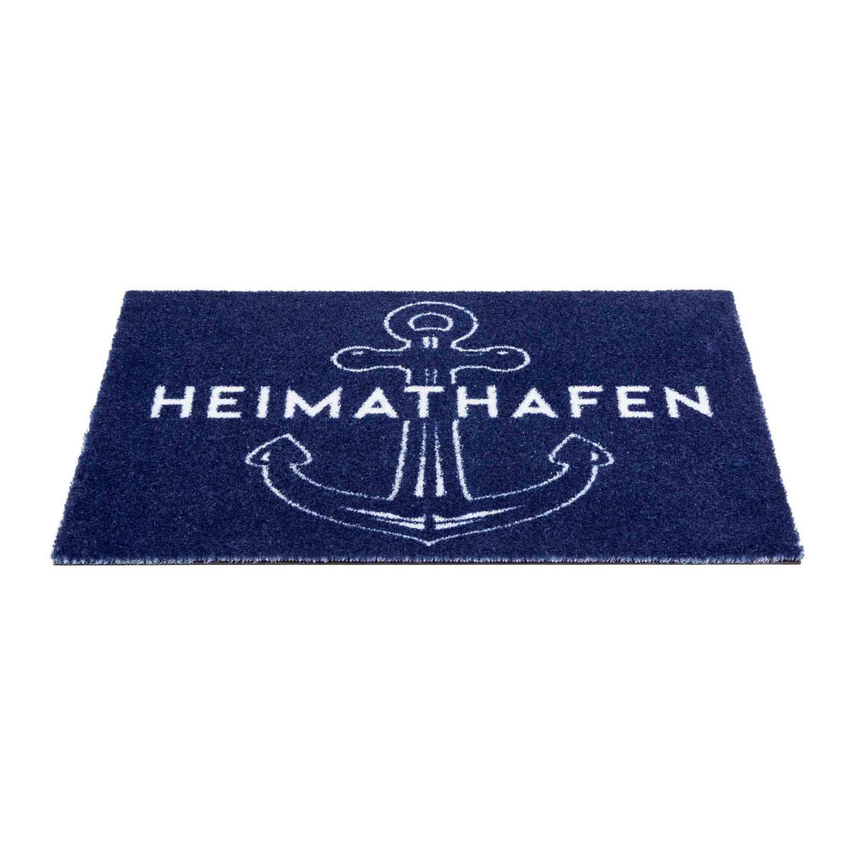 SCHMUTZFANGMATTE AUßEN DECO BRUSH - Dunkelblau, Textil (50/70cm) - Astra