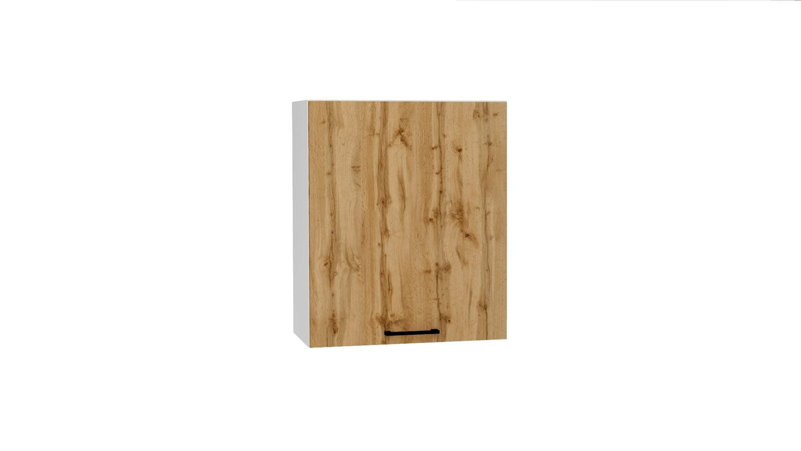 HÄNGESCHRANK W60 P/L ( S1600/23 ) – BONO – Praktisches Stauraum Konzept – Gold / Eiche - Eichefarben, Holzwerkstoff (60/72/30cm) - ROYAL24_MARKT