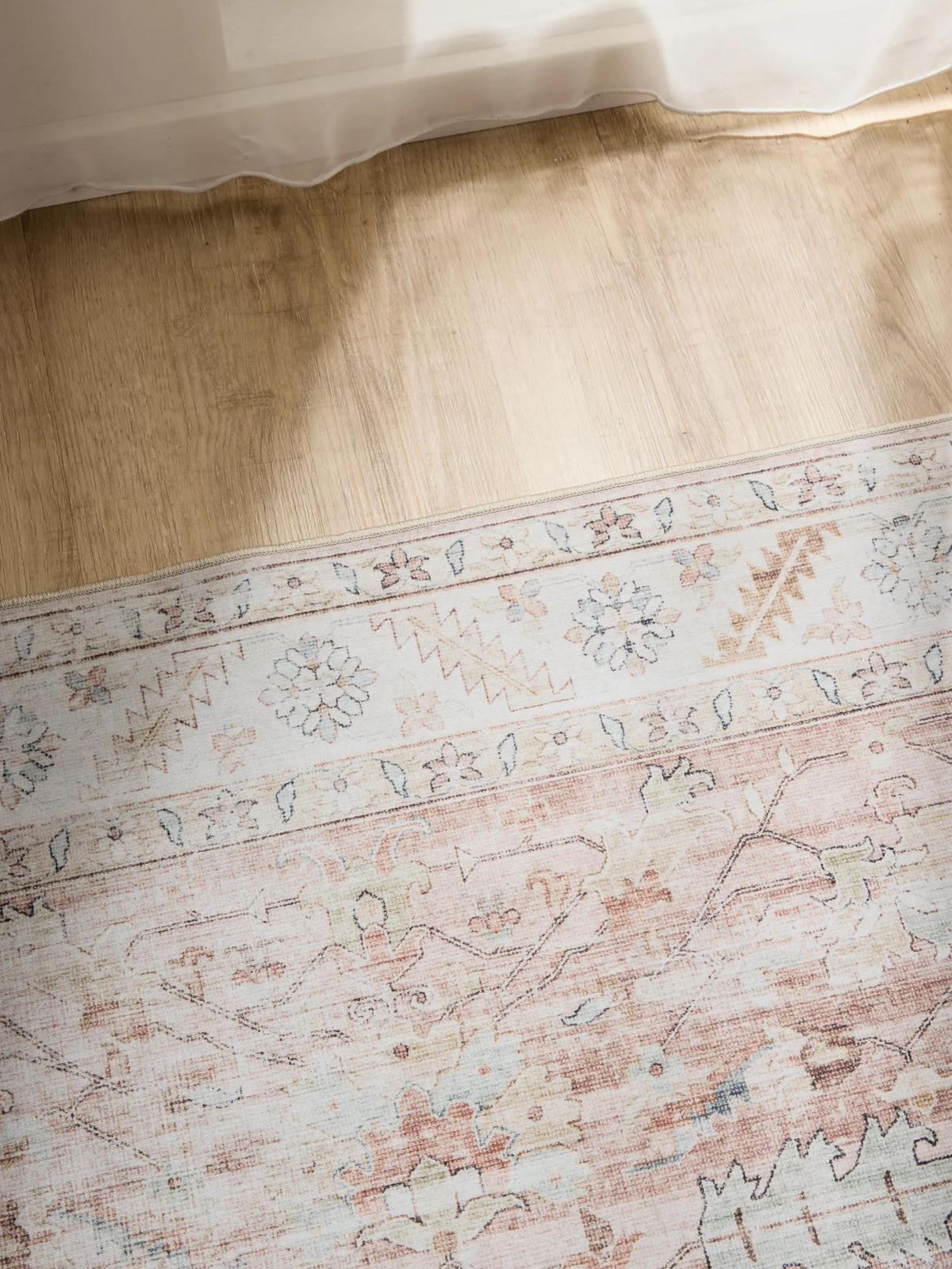 PRATELNÝ koberec George Růžová 140x200 cm - růžová, plast/umělá hmota (140/200cm) - benuta