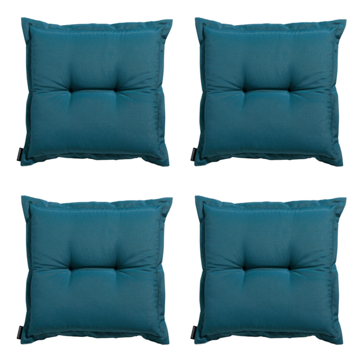 SITZKISSEN Panama 50/50 cm 4er-Set - Petrol, Textil (50/5/50cm) - Madison