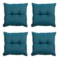 SITZKISSEN Panama 50/50 cm 4er-Set - Petrol, Textil (50/5/50cm) - Madison