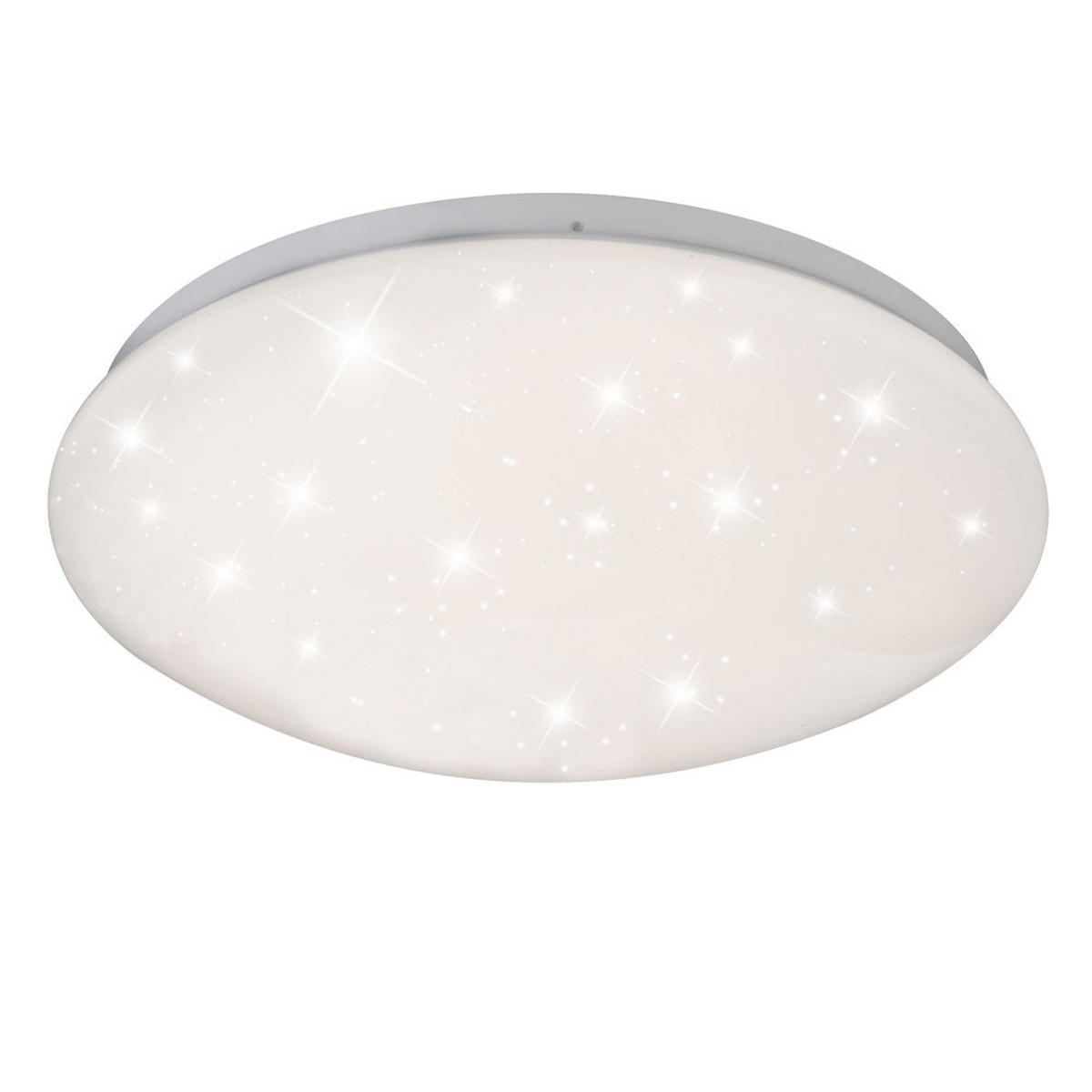 LED DECKENLEUCHTE ATREJU Weiß Metall - Weiß, Metall (29/29/9cm) - Globo Lighting