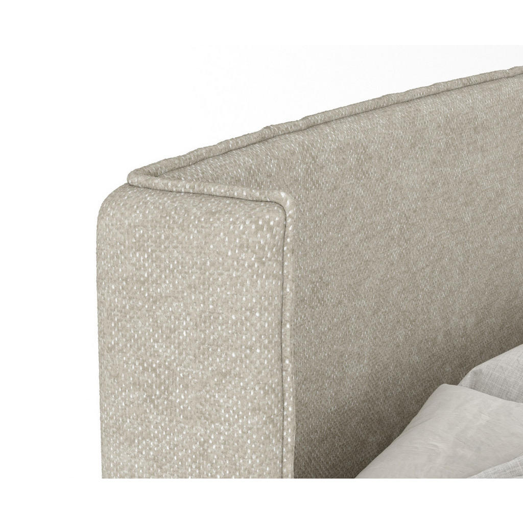 Thumbnail - Maison de Reve Kontinentalbett, Beige, Grau, Textil, Buche, Kiefer, H3, Höhe ca. 20 cm, 200x200 cm, Oeko-Tex® Standard 1...