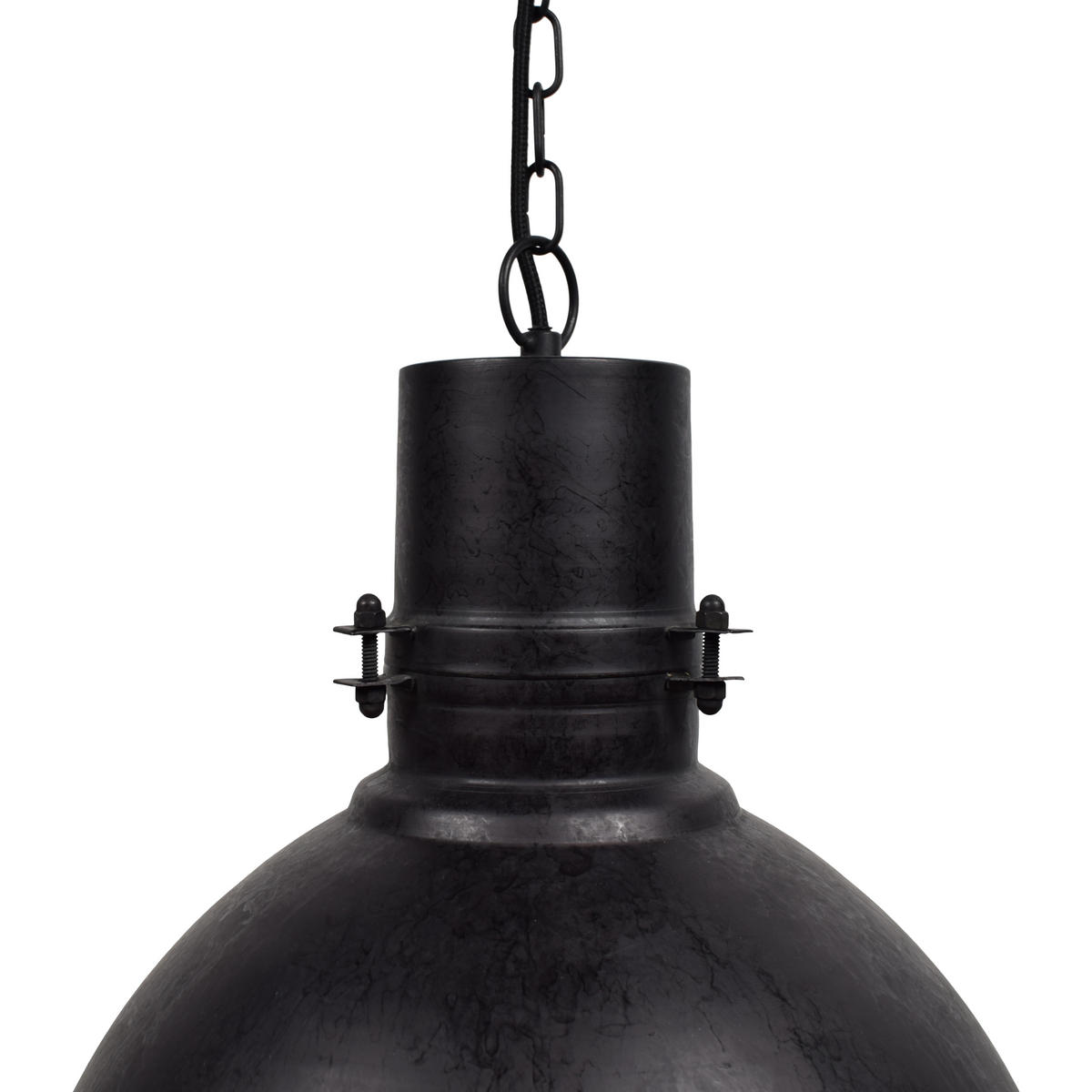 HÄNGELAMPE Riv Schwarz - Schwarz, Metall (39/39/159cm) - Urban Interiors