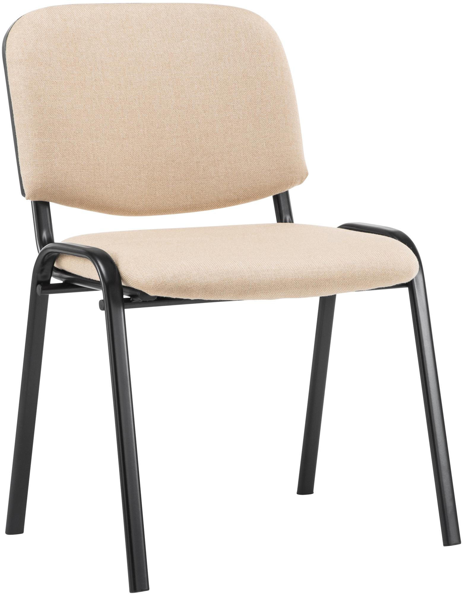 Deluke Besucherstuhl Creme 53x83x53 cm