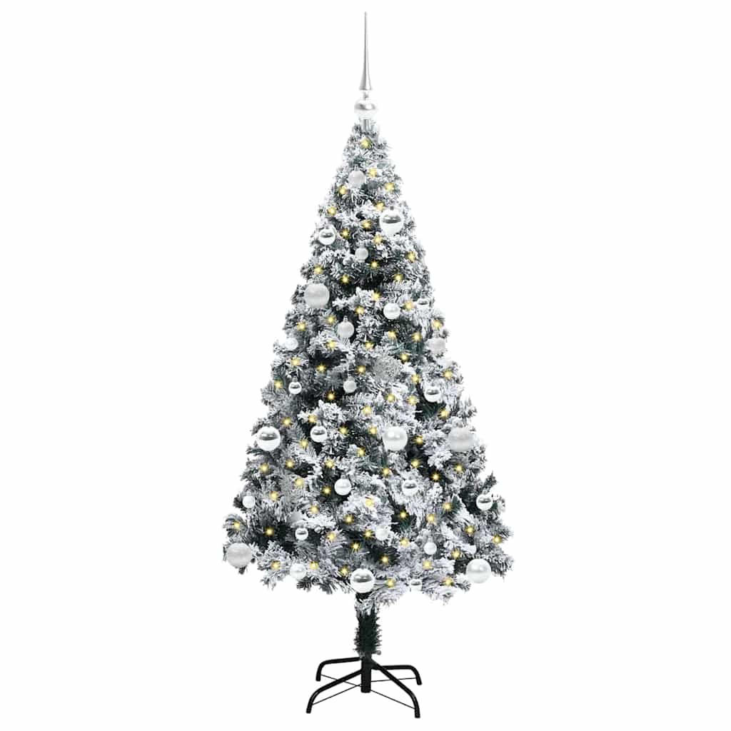 vidaXL Weihnachtsbaum Weiß 150 cm