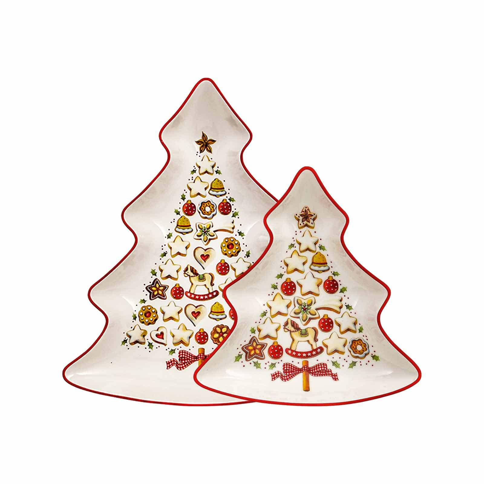 BAUMSCHALEN-SET Winter Bakery Delight bunt 2er Set - Multicolor, Keramik (1cm) - Villeroy & Boch