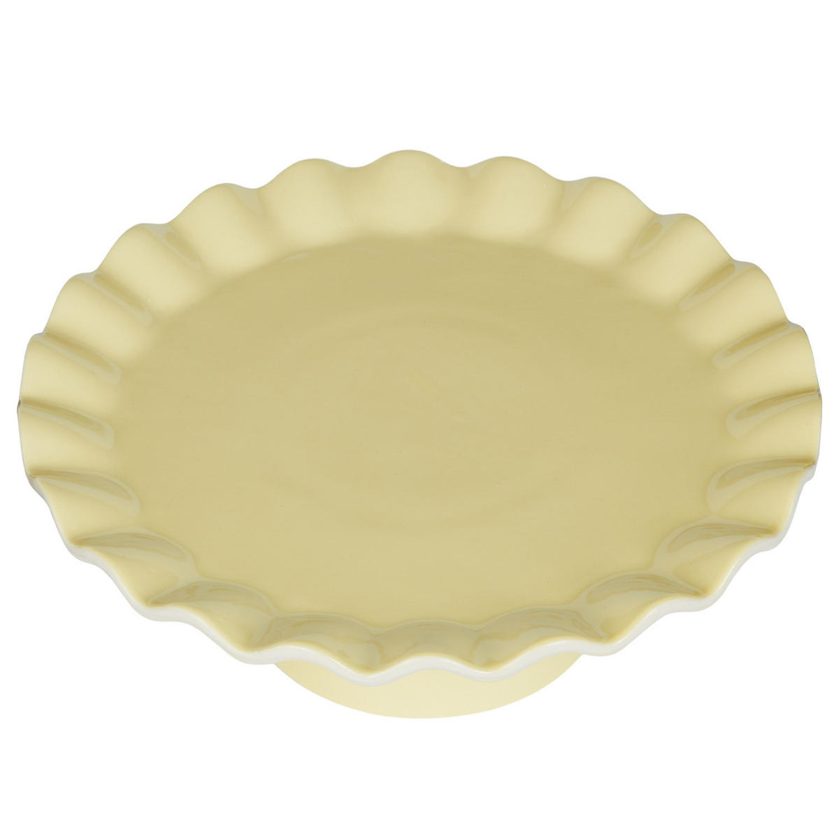 KUCHENETAGERE Lilly - Hellgelb, Keramik (28/10cm) - Butlers