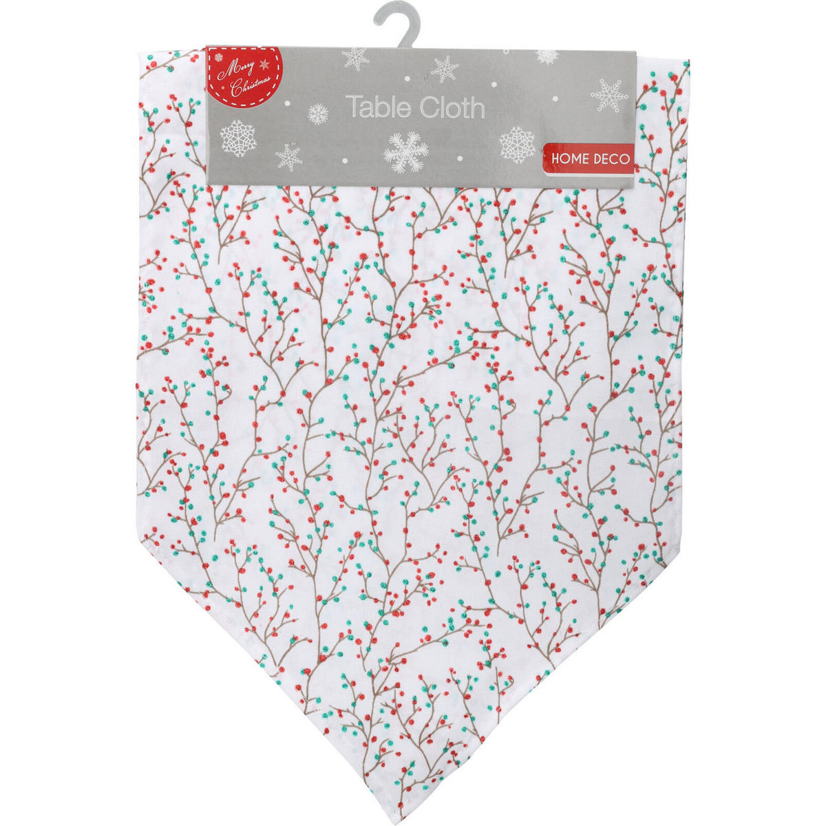 TISCHLÄUFER Zweige 150 cm - Weiß, Textil (32/1/150cm) - Home Styling Collection