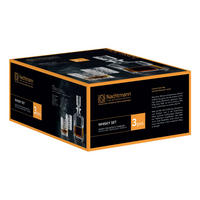 WHISKYSET Punk 3tlg., Kristallglas, 750 ml - Transparent, Glas (0.75L) - Nachtmann