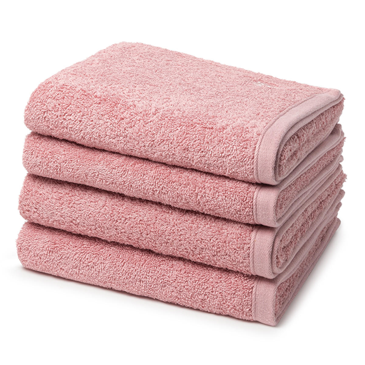 HANDTUCH Vita 4er-Set - Rosa, Textil (50/100cm) - Ross
