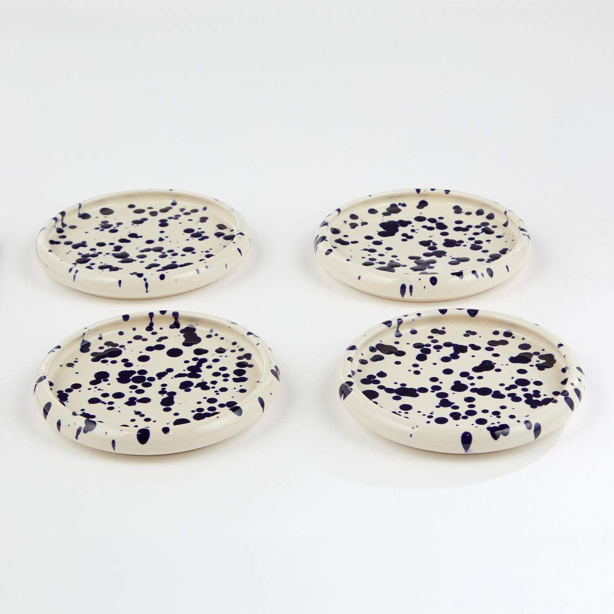 APPETIZERTELLER Boogy Splash - Dunkelblau, Keramik (12/12/2cm) - Butlers