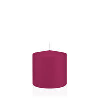 STUMPENKERZEN Cardinal Ø 98 x 100 mm, 6 Stück - Lila, Paraffin (10/10cm) - Wiedemann Kerzen