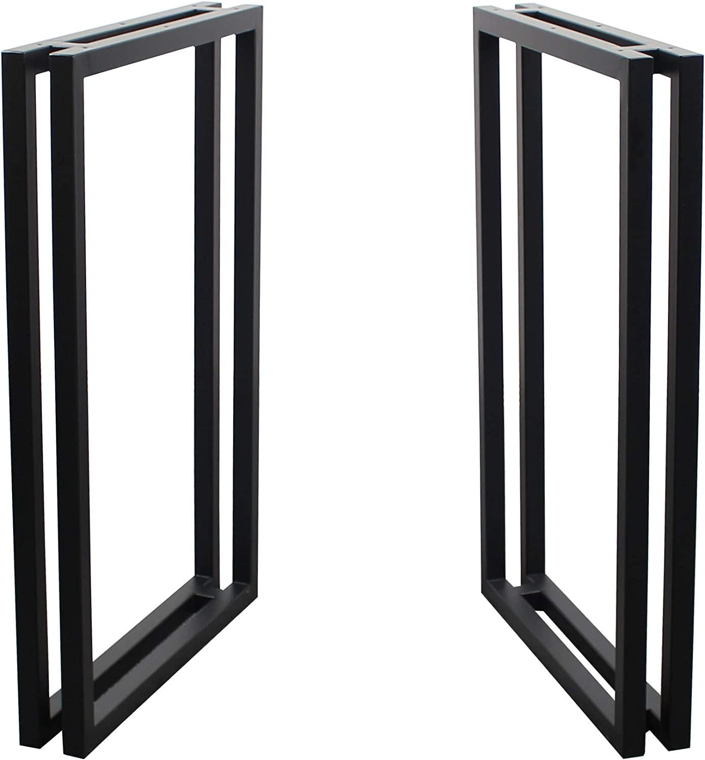 Tischgestell Metall OS ma60 - Schwarz, Metall (55/72/6cm) - moebel17