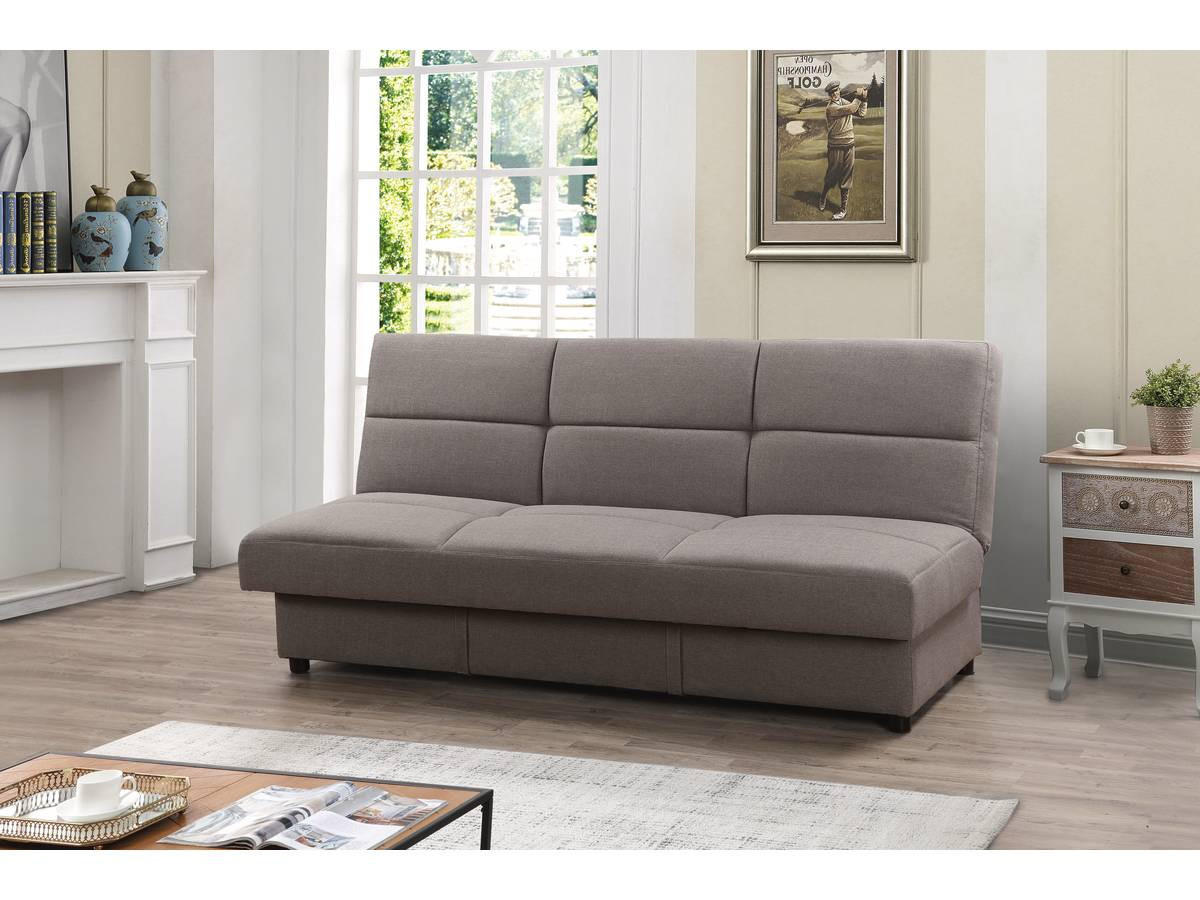 SCHLAFSOFA Enzo Grau - Grau, Textil (186/87/80cm) - Habitat Garten