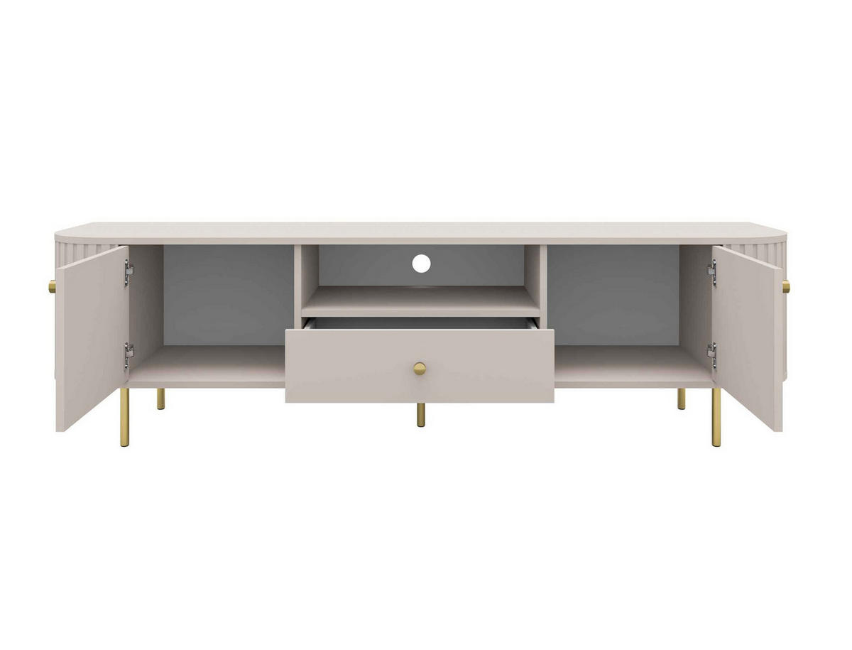 LOWBOARD BOLLA 180,6/50/42,3 cm, Beige - Beige, Holzwerkstoff (180.6/50/42.3cm) - MASSENO