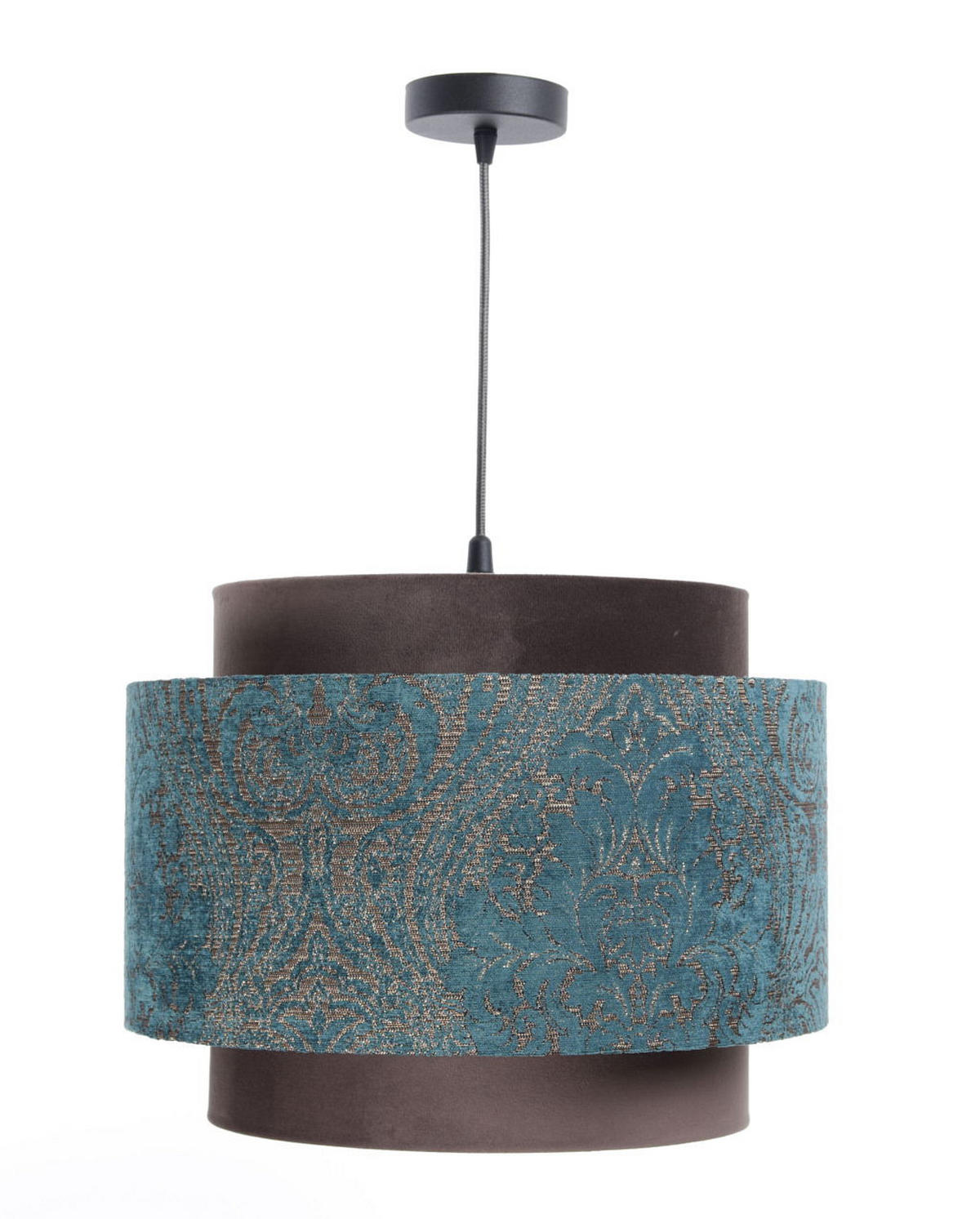 HÄNGELEUCHTE Gold 40/31 cm - Braun, Kunststoff (40/1/31cm) - ONZENO