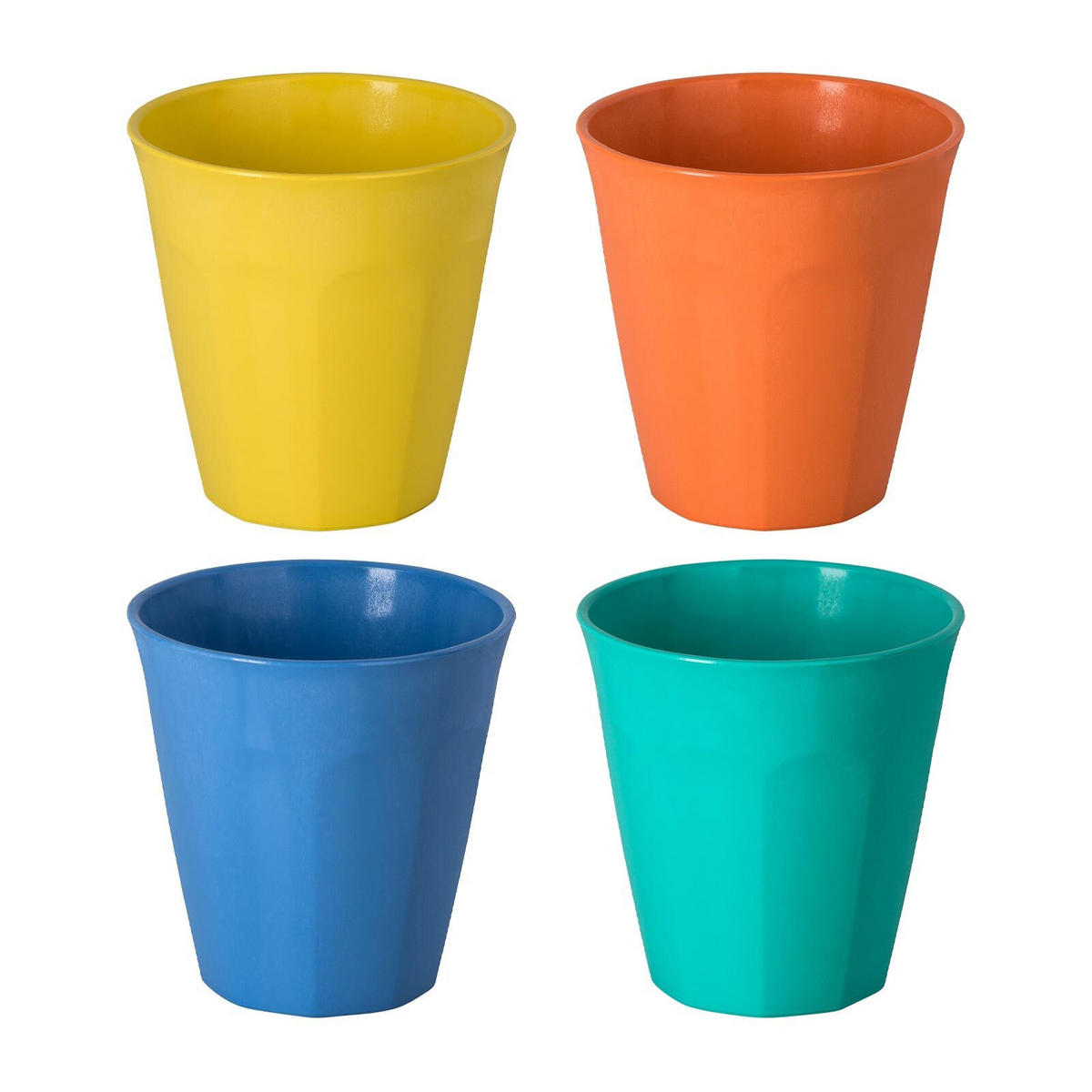 BECHERSET Nora bunt 300 ml 4er Set - Multicolor, Kunststoff (0.3L) - Koziol