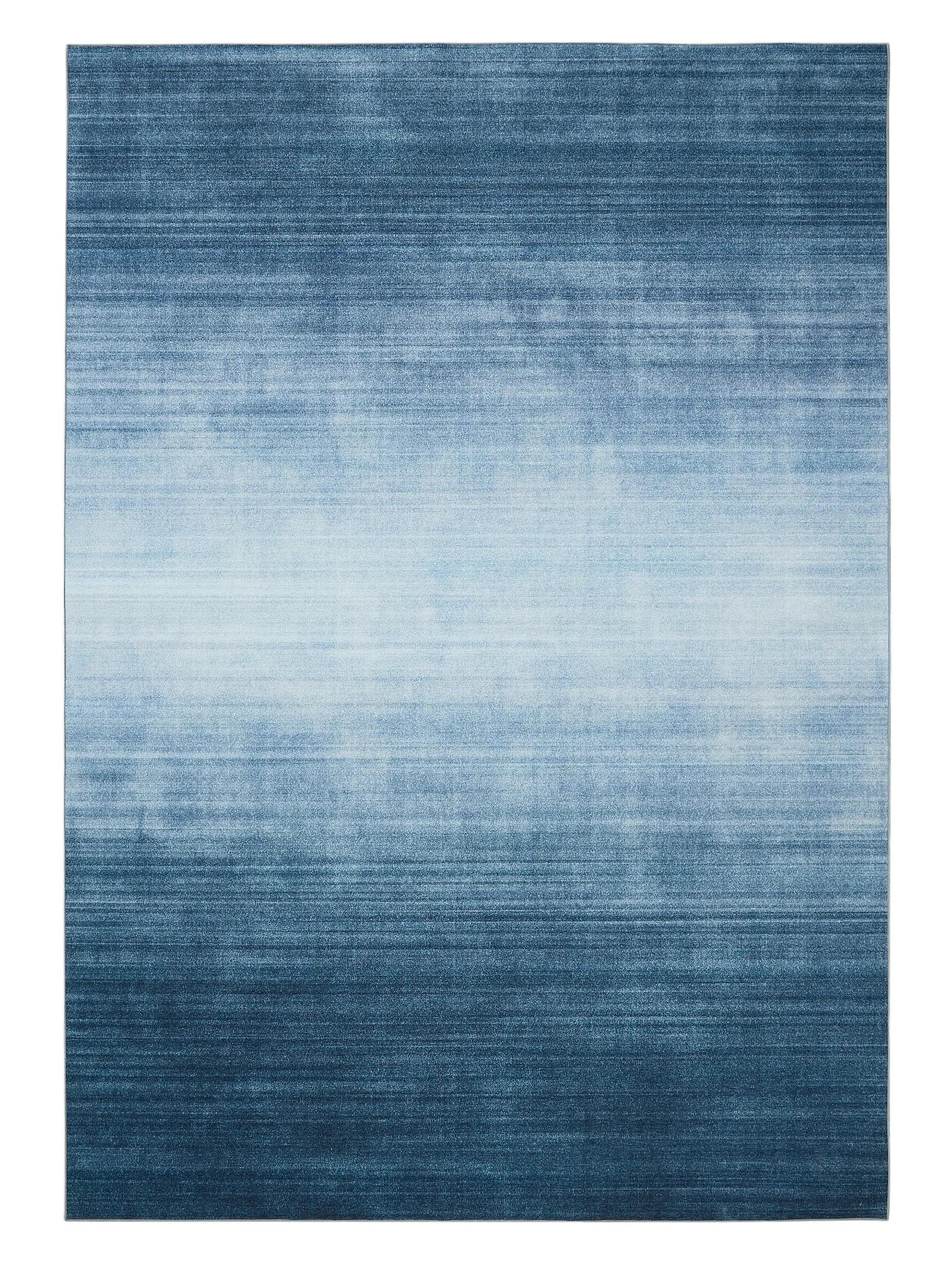 TEPPICH Laury Blau 160x230 cm - Blau, Kunststoff/Textil (160/230cm) - benuta Pop