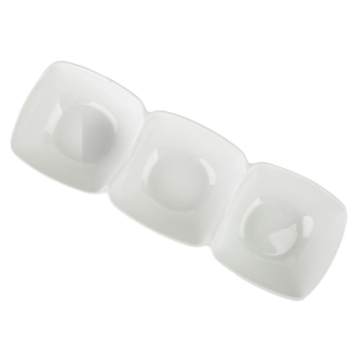 SCHALE Basic weiß 32.5/11/5 cm Porzellan - Weiß, Keramik (11/32.5/5cm) - Mondex