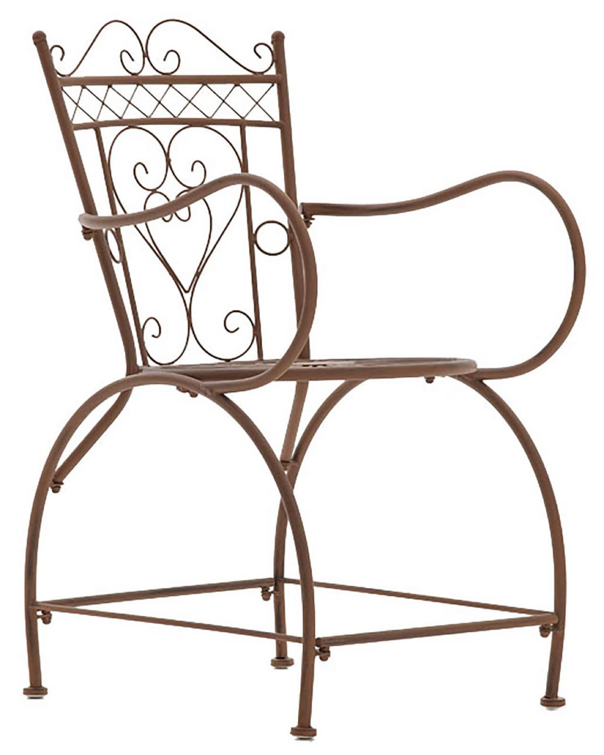 GARTENSTÜHLE Sheen - 2er Set - antik braun - Braun, Metall (48/48/88cm) - TPFGarden
