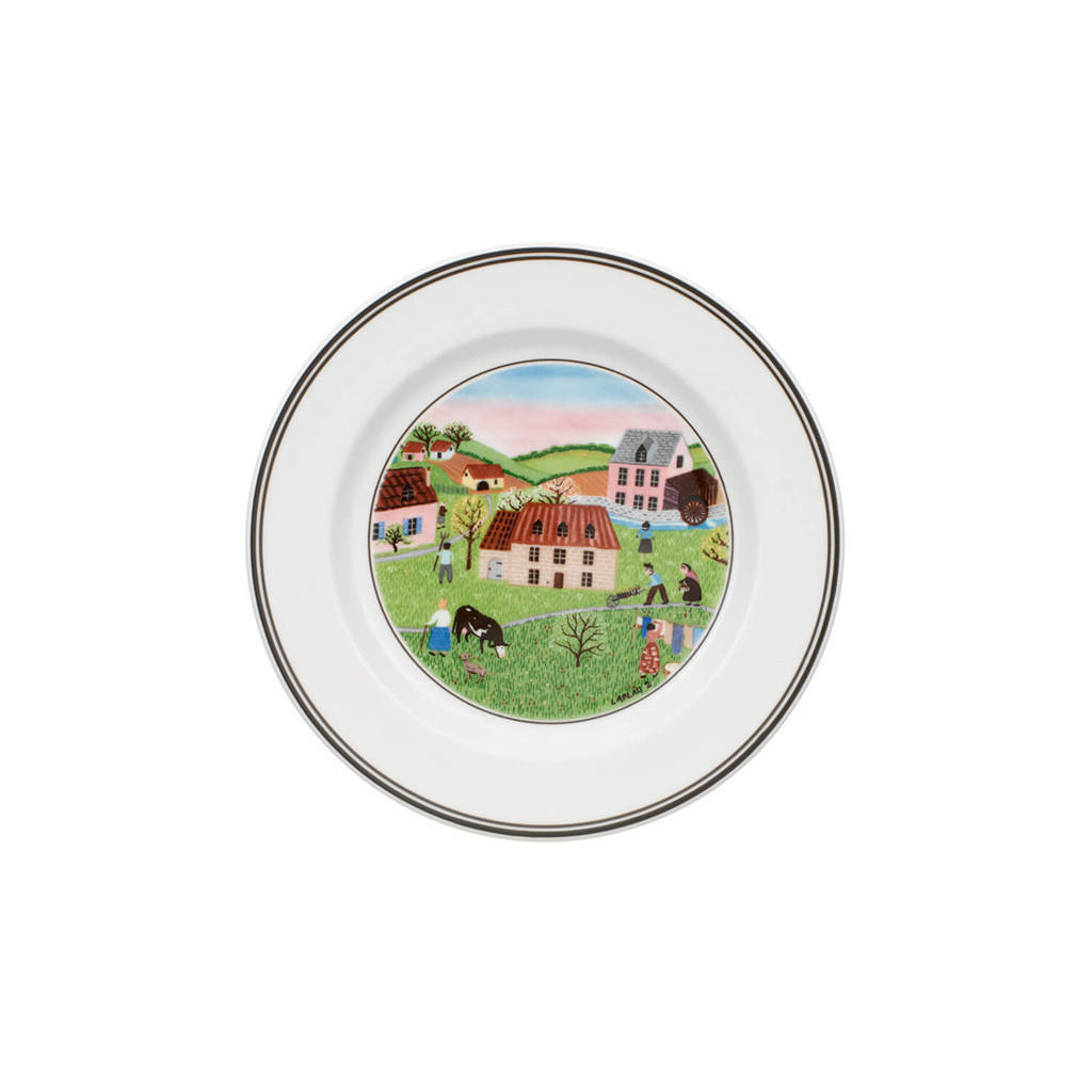 Villeroy & Boch Brotteller Mehrfarbig