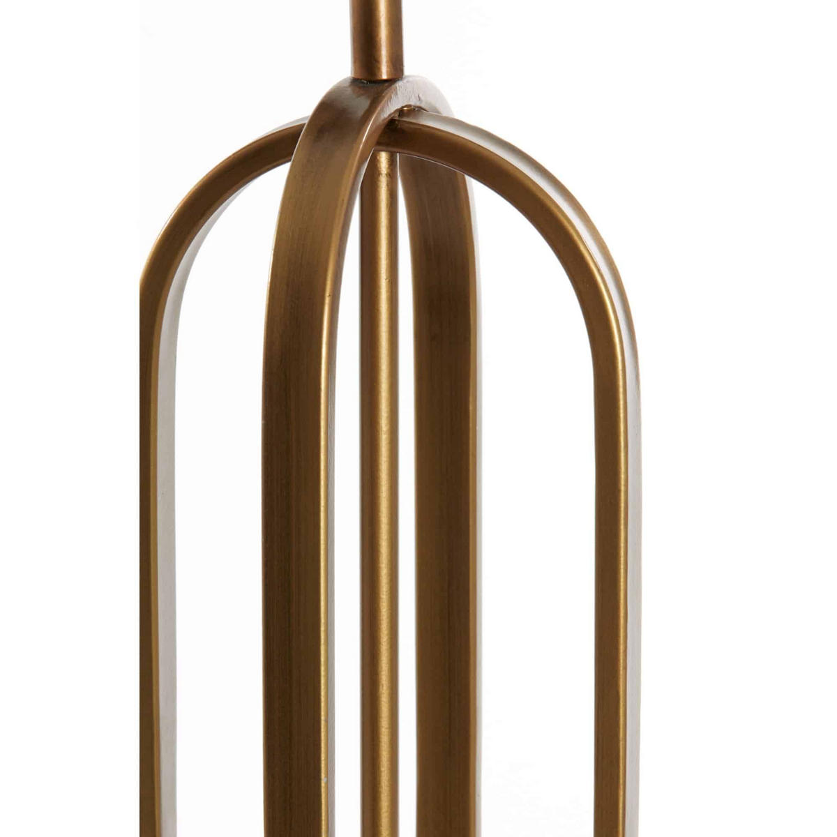 LAMPENFUSS Aster Bronze 16/16/55 cm - Bronzefarben, Metall (16/16/55cm) - Light & Living
