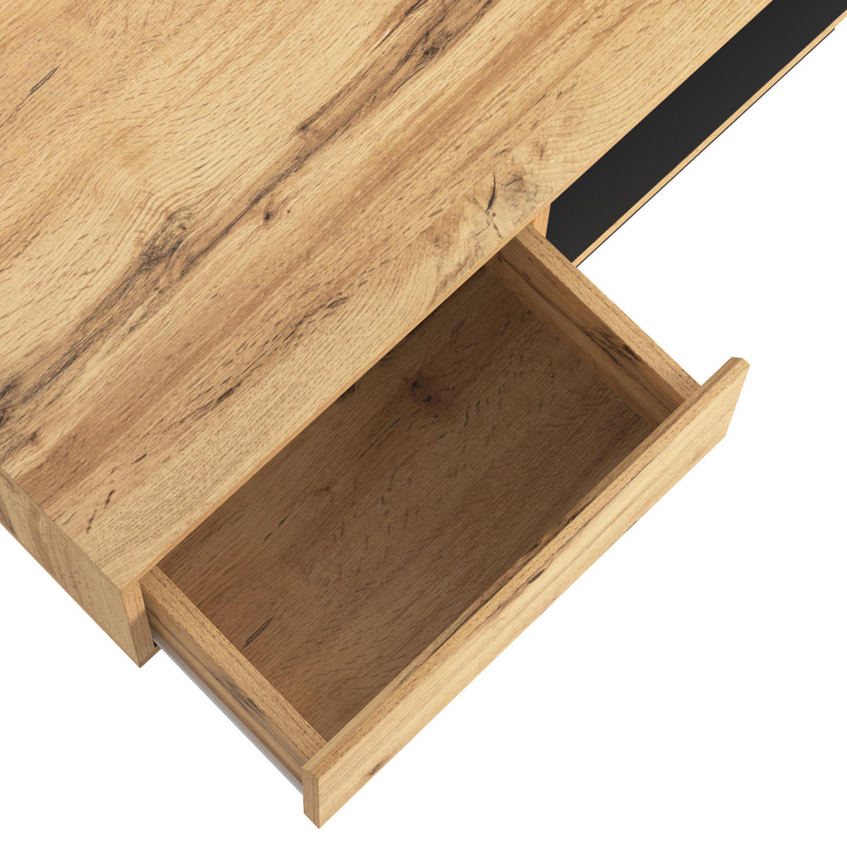 COUCHTISCH 100/47/60 cm in Natur aus Spanplatte mit Schublade und Stauraum - Naturfarben, Holzwerkstoff (100/60/47cm) - OKMYHOME