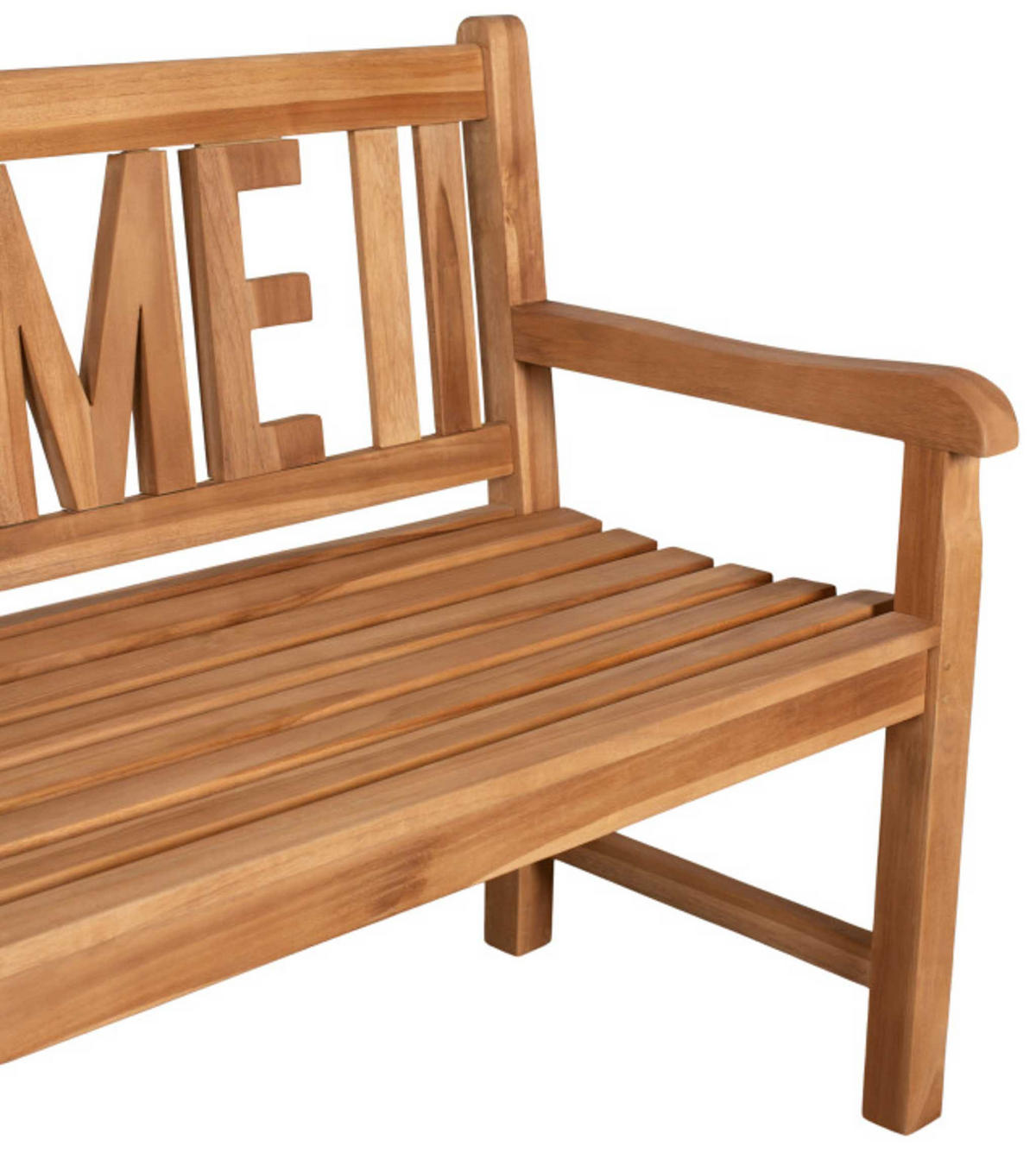 GARTENBANK Home - Naturfarben, Holz (120/94/60cm) - Mr. Deko